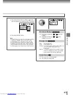 Предварительный просмотр 43 страницы Toshiba SD-210EB Owner'S Manual