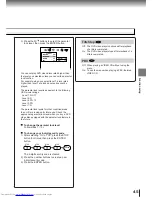 Предварительный просмотр 45 страницы Toshiba SD-210EB Owner'S Manual