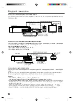 Preview for 12 page of Toshiba SD-22VB User Manual