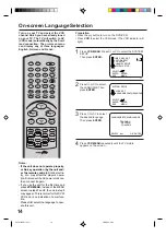 Preview for 14 page of Toshiba SD-22VB User Manual