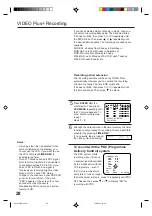 Предварительный просмотр 28 страницы Toshiba SD-22VB User Manual