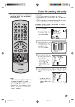 Предварительный просмотр 29 страницы Toshiba SD-22VB User Manual