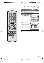 Preview for 31 page of Toshiba SD-22VB User Manual