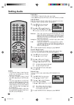 Preview for 52 page of Toshiba SD-22VB User Manual