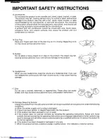 Preview for 6 page of Toshiba SD-2300 Owner'S Manual