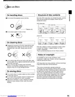 Preview for 9 page of Toshiba SD-2300 Owner'S Manual