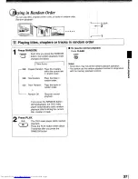 Preview for 34 page of Toshiba SD-2300 Owner'S Manual