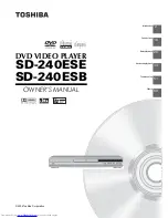 Preview for 1 page of Toshiba SD-240ESB Owner'S Manual