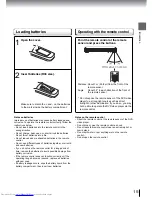 Preview for 15 page of Toshiba SD-240ESB Owner'S Manual