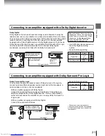 Preview for 20 page of Toshiba SD-240ESB Owner'S Manual