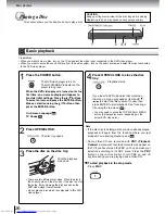 Preview for 24 page of Toshiba SD-240ESB Owner'S Manual