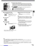 Preview for 25 page of Toshiba SD-240ESB Owner'S Manual