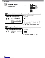 Preview for 26 page of Toshiba SD-240ESB Owner'S Manual