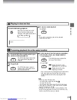 Preview for 27 page of Toshiba SD-240ESB Owner'S Manual