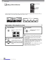 Preview for 28 page of Toshiba SD-240ESB Owner'S Manual