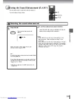 Preview for 37 page of Toshiba SD-240ESB Owner'S Manual