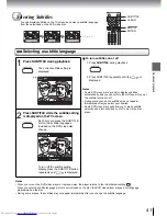 Preview for 39 page of Toshiba SD-240ESB Owner'S Manual