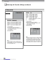 Preview for 52 page of Toshiba SD-240ESB Owner'S Manual