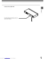 Preview for 3 page of Toshiba SD-260SA Owner'S Manual