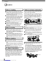 Preview for 8 page of Toshiba SD-260SA Owner'S Manual