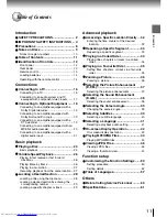 Preview for 11 page of Toshiba SD-260SA Owner'S Manual