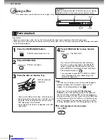 Preview for 23 page of Toshiba SD-260SA Owner'S Manual