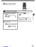 Preview for 31 page of Toshiba SD-260SA Owner'S Manual