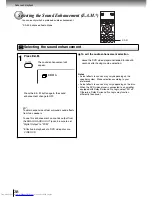 Preview for 36 page of Toshiba SD-260SA Owner'S Manual