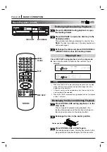 Предварительный просмотр 20 страницы Toshiba SD-2705 Owner'S Manual