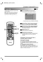 Предварительный просмотр 31 страницы Toshiba SD-2705 Owner'S Manual