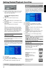 Предварительный просмотр 13 страницы Toshiba SD-270EKB Owner'S Manual