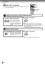 Preview for 22 page of Toshiba SD-2710 Owner'S Manual