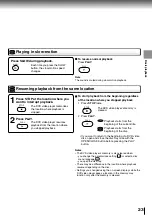 Preview for 23 page of Toshiba SD-2710 Owner'S Manual