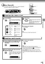 Preview for 27 page of Toshiba SD-2710 Owner'S Manual