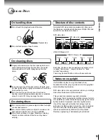 Предварительный просмотр 9 страницы Toshiba SD 2800 Owner'S Manual