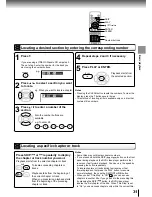 Предварительный просмотр 31 страницы Toshiba SD 2800 Owner'S Manual