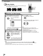 Предварительный просмотр 42 страницы Toshiba SD 2800 Owner'S Manual