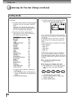 Предварительный просмотр 54 страницы Toshiba SD 2800 Owner'S Manual