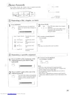 Предварительный просмотр 35 страницы Toshiba SD-2810KY Owner'S Manual