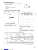 Предварительный просмотр 43 страницы Toshiba SD-2810KY Owner'S Manual