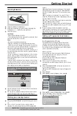 Preview for 13 page of Toshiba SD-290 Owner'S Manual