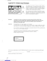 Предварительный просмотр 2 страницы Toshiba SD-2960SY Owner'S Manual