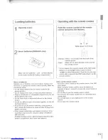 Предварительный просмотр 15 страницы Toshiba SD-2960SY Owner'S Manual