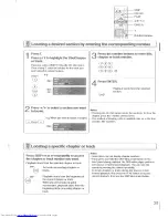 Предварительный просмотр 31 страницы Toshiba SD-2960SY Owner'S Manual