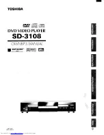 Preview for 1 page of Toshiba SD-3108 Owner'S Manual