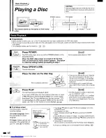 Preview for 16 page of Toshiba SD-3108 Owner'S Manual