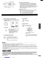 Preview for 17 page of Toshiba SD-3108 Owner'S Manual