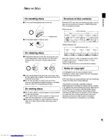 Preview for 9 page of Toshiba SD-3109 Owner'S Manual