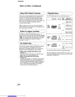 Preview for 10 page of Toshiba SD-3109 Owner'S Manual