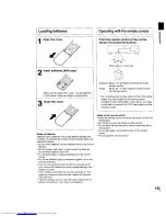 Preview for 15 page of Toshiba SD-3109 Owner'S Manual